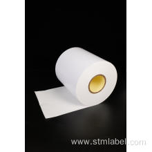 Hi Gloss Paper Rubber Based Permanent White Glassine